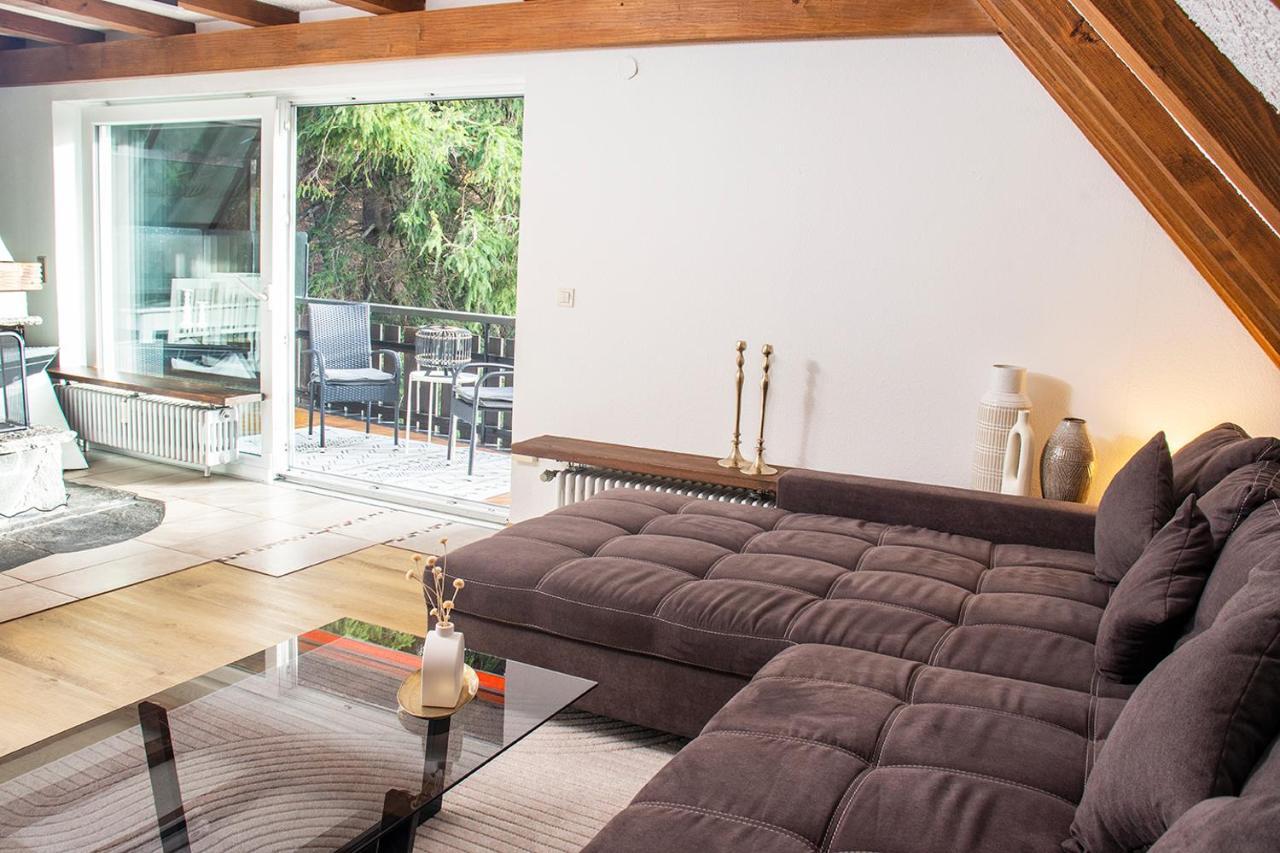 Blackncozy - Grosszuegiges Designappartement Mit Boxspringbetten Und Heimkino Feldberg  Eksteriør bilde